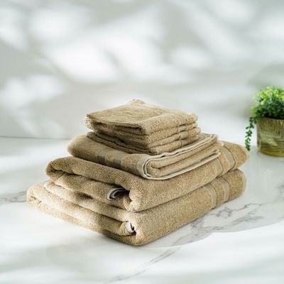 Ideal High Bulk Hand Towel 50x90 Cm Beige