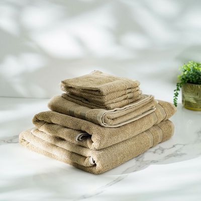 Ideal High Bulk Bath Towel 70x140 Cm Beige