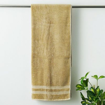 Ideal High Bulk Bath Sheet 90x150 Cm Beige