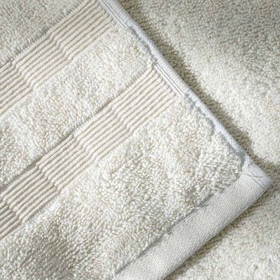 Ideal High Bulk Face Towel 4-Piece Set 33x33 Cm Off White