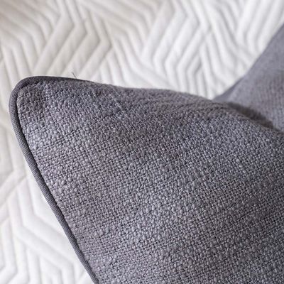 Misty Non Woven Cushion Cover 45x45 Cm Dark Grey