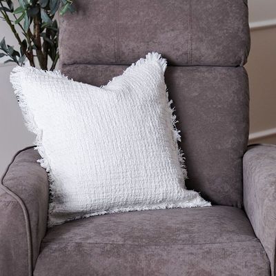 Misty Non Woven Cushion Cover 45x45 Cm White