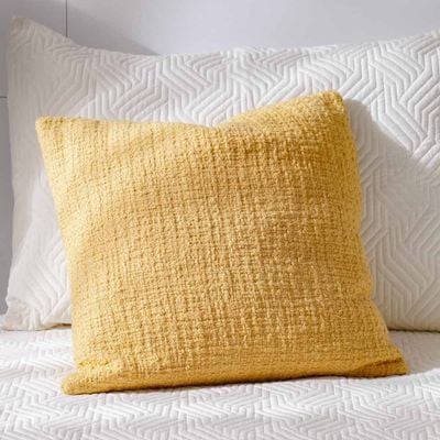 Misty Non Woven Cushion Cover 45x45 Cm Ochre