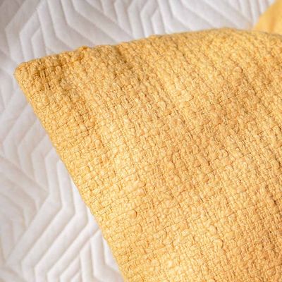 Misty Non Woven Cushion Cover 45x45 Cm Ochre