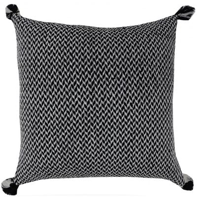 Misty Non Woven Cushion Cover 45x45 Cm Black & White