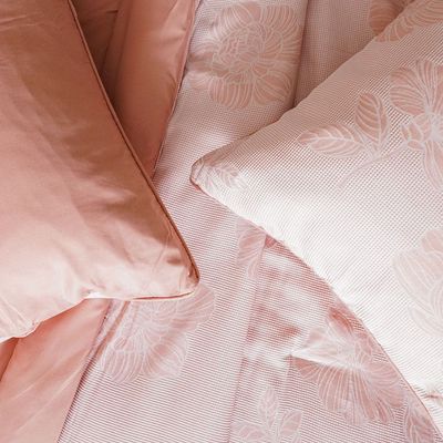 Allure Feruza 7 -Piece Queen Comforter Set 220X240 Cm Pink