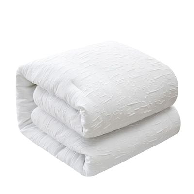 Allure Slavia 7 -Piece King Comforter Set 240X260 Cm White