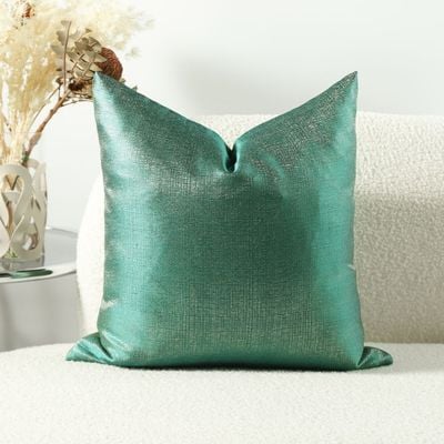 Pearl Jacquard Cushion Green 45X45CM WL1904-2B-GN