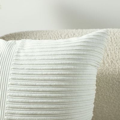 Pearl Patchwock Cushion White 45X45CM WL4613-2B-W