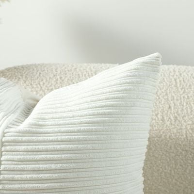 Pearl Patchwock Cushion White 45X45CM WL4613-2-W