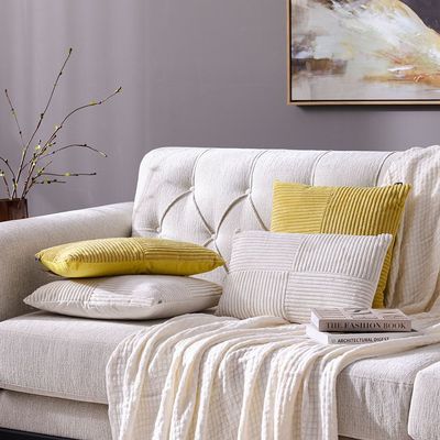 Ss24 Pearl Patchwock Cushion Cream White 45X45Cm Wl4613-2-Cw