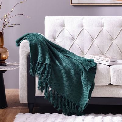 Ss24 Kosmo Blanket Green 130X240Cm Wl4201-Br-Gn