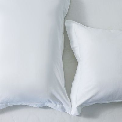 Bliss 2-Piece 144 Tc Cotton Pillow Case Set 50X75 Cm White