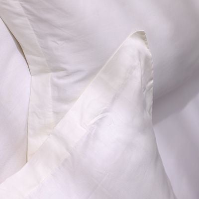 Serene 2-Piece 300 Tc Cotton Pillow Case Set 50 X 75 Cm Off White