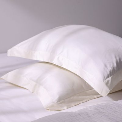 Serene 2-Piece 300 Tc Cotton Pillow Case Set 50 X 75 Cm Off White