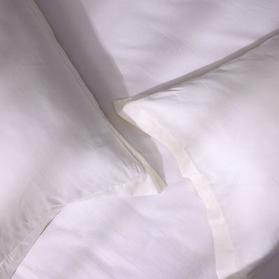 Serene 2-Piece 300 Tc Cotton Pillow Case Set 50 X 75 Cm Off White