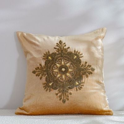 Pearl Mapel Cushion Cover  Beige 45x45 CM