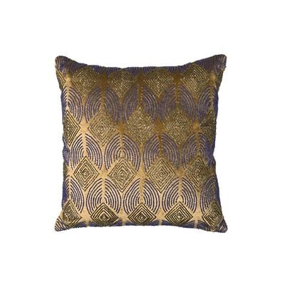 Pearl Pristine Cushion Cover  Dk Gold 45x45 CM