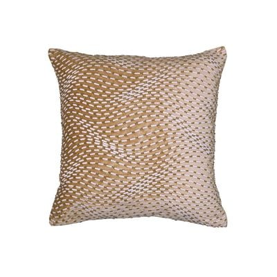 Pearl Wave Cushion Cover  Beige 45x45 CM
