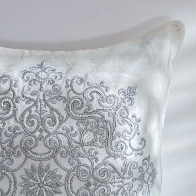 Pearl Mandala Cushion Cover  Grey 45x45 CM