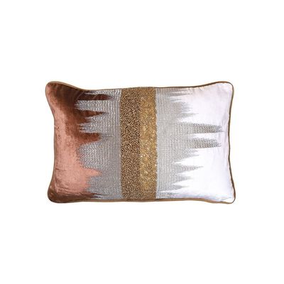 Pearl Tangerine Cushion Cover  Brown/Ivory 30x50 CM