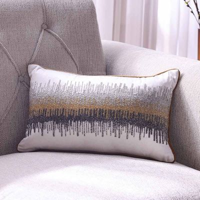 Pearl Glitter Cushion Cover  Ivory 30x50 CM