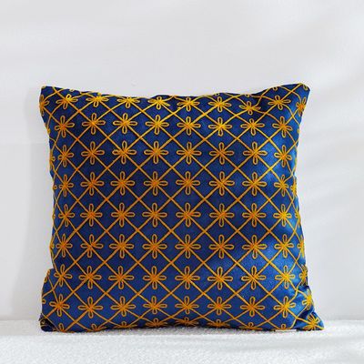 Ramadan Aari Gold Embroidery Cushion Cover 45x45 CM