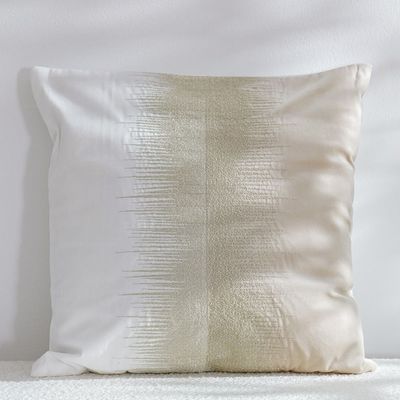 Ramadan Aari Gold Embroidery Cushion Cover 45x45 CM