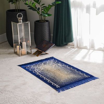 Janamaz Mats Navy Blue  69 X 107Cm