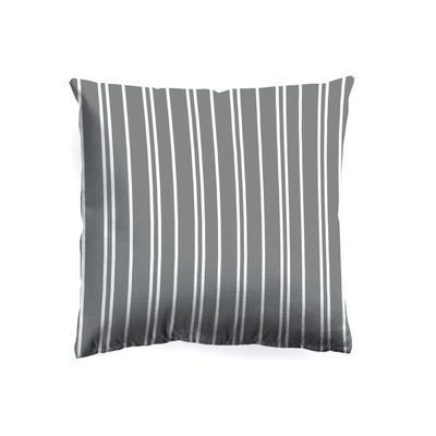 Majestic Filled Digital Printed Cushion-Grey 45X45 Cm