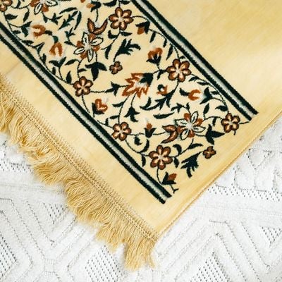 SS24-Janamaz Beige/Black 70x110Cm (MGW-2024002)