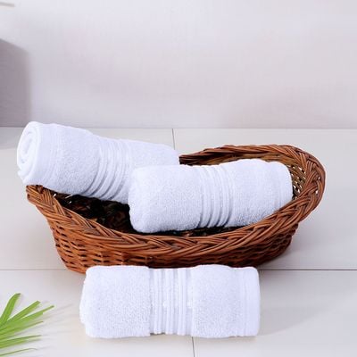 Valencia Face Towel White 33X33Cm (DANVALFCC4)