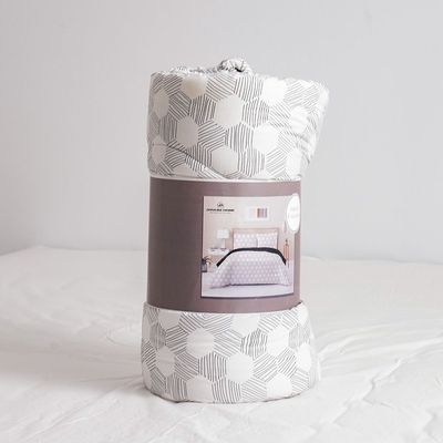 Windsor Reversible Comforter Single 150x220cm White (SDC 0437)