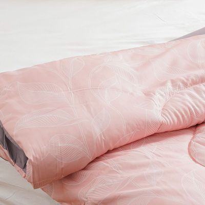 Windsor Reversible Single Comforter - Peach - 150x220 cm (SDC 4903)