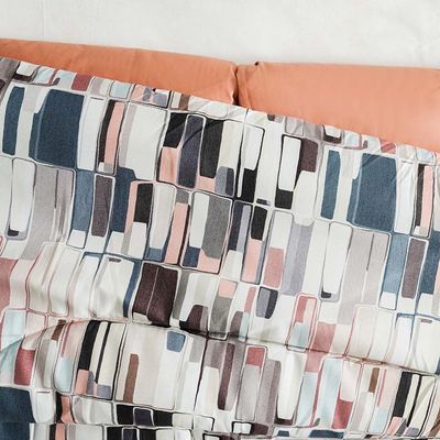 Windsor Reversible Single Comforter - Multicolor - 150x220 cm (SDC 4904)