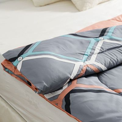 Windsor Reversible Comforter Double 220x230cm Grey (SDC 4877)