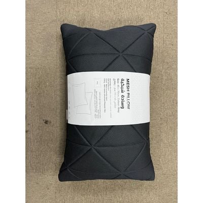 Repose Mesh Pillow Grey 45x70Cm