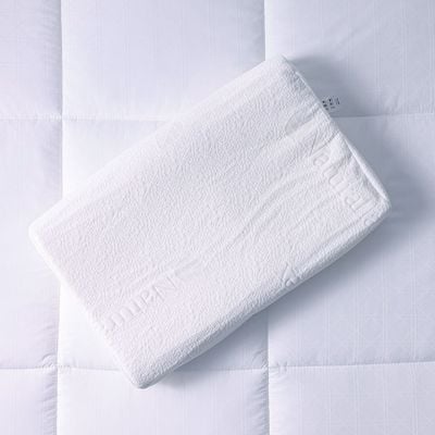 Repose Memory Foam Contour Shape Pillow - White - 35x55 cm