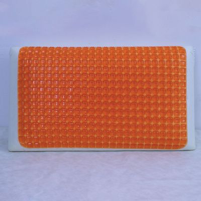 Repose Latex Foam Gel Pillow - Assorted (Blue, Orange, Purple, Red) - 63x38 cm