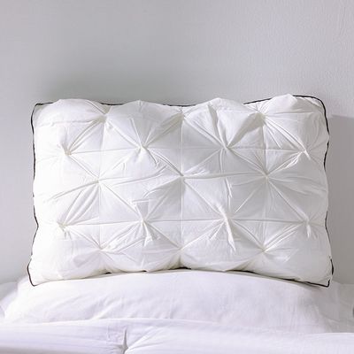 Repose Royal Rest Cotton Pillow Assorted (White, Pink) 70X48Cm