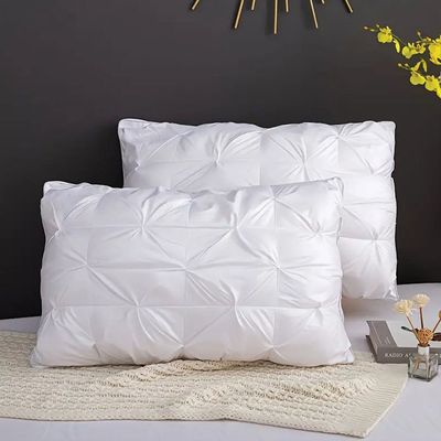 Repose Royal Rest Cotton Pillow Assorted (White, Pink) 70X48Cm