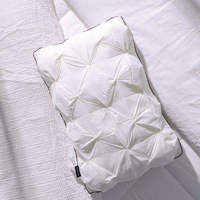 Repose Royal Rest Cotton Pillow Assorted (White, Pink) 70X48Cm