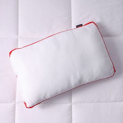 Repose Softy Net Pillow - Assorted (Red, Blue, Pink) - 74x48 cm