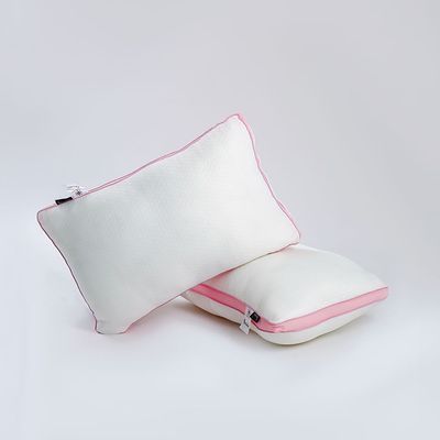 Repose Softy Net Pillow - Assorted (Red, Blue, Pink) - 74x48 cm