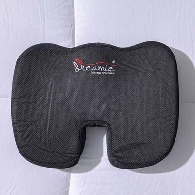 Repose Memory Foam Seat Cushion - Black - 440 Gsm