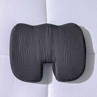 Repose Memory Foam Seat Cushion - Black - 440 Gsm