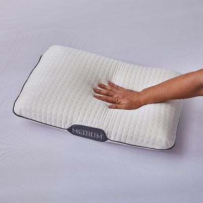 Repose Double Jacquard 3D Medium Soft Mesh Pillow 60x40x13Cm (WEL-1913-Medium)