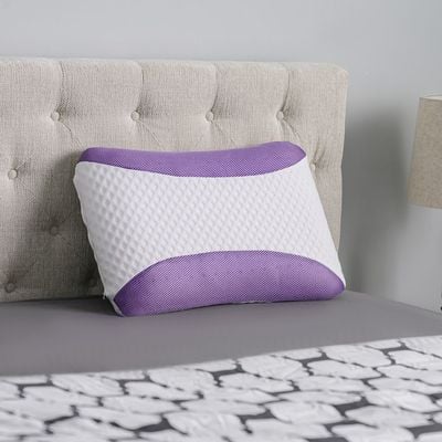 Repose Double Jacquard 3D Mesh Aroma Pillow 60X40X12Cm (WEL-1007C-AROMA)