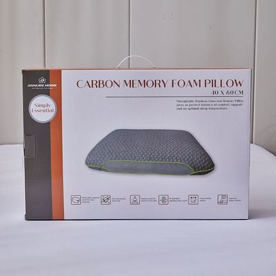 Repose Double Jacquard 3D Mesh Carbon Pillow 60x40x13Cm (WEL-1001C-CARBON)