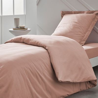 Pristine Fit 144Tc King Duvet Cover Light Rose 240X260Cm